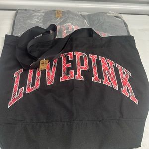 Victoria's Secret Pink band NWT Tote Bags
